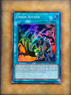 Yugioh Union Attack LODT-EN093 Super Rare 2024 Print NM - Image 1