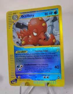 Octillery 26/147 - Aquapolis Set *EXC-NM* Reverse Holo Rare Pokemon Card - Image 2