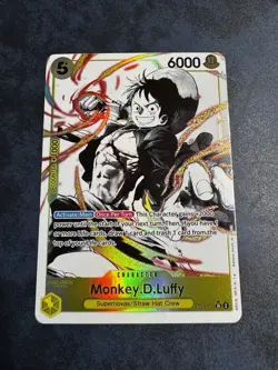 ST13-015 Monkey D Luffy Alt Art One Piece Card Game ccg - Image 1