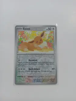 Eevee 135/167 Twilight Masquerade Reverse Holo NM Pokemon Card - Image 1