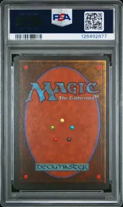 1994 MTG Magic WHEEL OF FORTUNE, Revised Ed., PSA 9 Mint! NEW SLAB! - Image 2