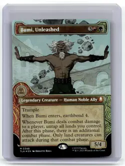 Bumi, Unleashed (Showcase) Avatar: The Last Airbender Foil - Image 1