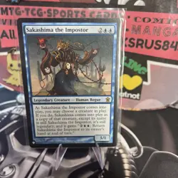 MTG Sakashima the Impostor, English The List Reprints free shipping - Image 3
