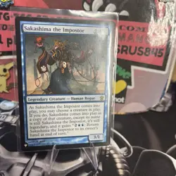 MTG Sakashima the Impostor, English The List Reprints free shipping - Image 4