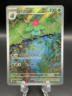2023 Ivysaur 167/165 Pokemon Sv: Scarlet & Violet 151 Holo Mint/Near Mint - Image 1