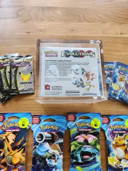 Pokemon TCG XY Evolutions Booster Box Factory Sealed Damaged Box 155-81155 - Image 3
