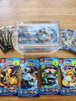 Pokemon TCG XY Evolutions Booster Box Factory Sealed Damaged Box 155-81155 - Image 4