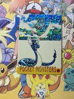 Pokemon Vintage Pocket Monsters Vending HOLO Prism Sticker 1999 Bandai Nintendo - Image 4