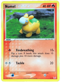 Numel 5/10 Trainer Kit Latias Pokemon Card LP - Image 1