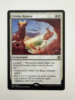 Felidar Retreat MTG Magic the Gathering Card NM Near Mint ZNR - Image 1