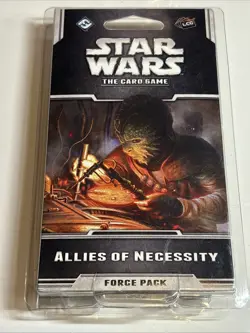 Star Wars The Card Game Allies of Necessity Force Pack FFG NEW SEALED OOP LCG - Image 1