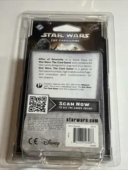 Star Wars The Card Game Allies of Necessity Force Pack FFG NEW SEALED OOP LCG - Image 2
