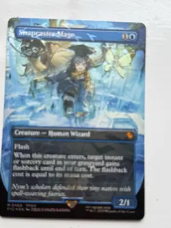 Snapcaster Mage (Borderless) (Chocobo Track Foil) Final Fantasy - M 0469 - Image 1