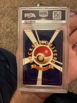Pokemon Japanese Base Set Blastoise 1996 Half Swirl 💫 PSA3 - Image 4