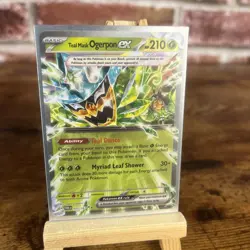 Pokemon TCG Teal Mask Ogerpon EX 025/167 Scarlet & Violet - Twilight Masquerade - Image 2