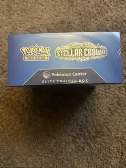 Stellar Crown Pokemon Center ETB (Tear In Plastic) - Image 2