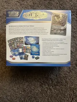 Stellar Crown Pokemon Center ETB (Tear In Plastic) - Image 4