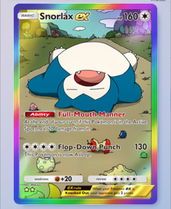 Snorlax Rainbow Rare 2?, Pokemon TCG Pocket, Eevee Grove, English - Image 1