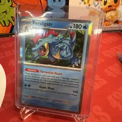 Feraligatr 041/162 Holo Rare - Temporal Forces Pokemon - Pack Fresh Near Mint NM - Image 1