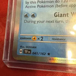 Feraligatr 041/162 Holo Rare - Temporal Forces Pokemon - Pack Fresh Near Mint NM - Image 2