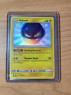 Voltorb - SV13/SV94 - Hidden Fates: Shiny Vault - Holo- Rare - Pokemon TCG 2019 - Image 1