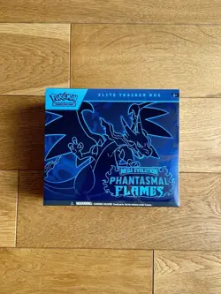 Pokemon TCG Scarlet & Violet Phantasmal Flames ETB BRAND NEW SEALED - Image 1