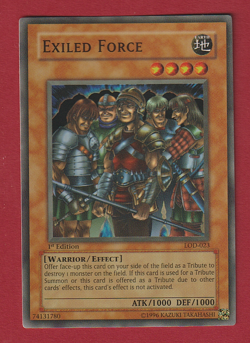 Yu-Gi-Oh! - EXILED FORCE -LOD-023 - 1st Edition - Pack Fresh! - 683?? - Image 1