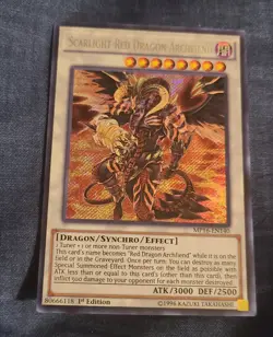 Yu-Gi-Oh! Scarlight Red Dragon Archfiend MP16-EN140 1st Edition - Image 1
