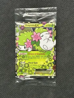 SEALED Shaymin EX XY148 Generations Black Star Promo Holo Pokemon Card - Image 1