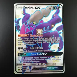 Darkrai GX SV70/SV94 Pokemon Hidden Fates Holo Full Art Card - Image 1
