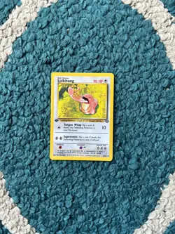 1st Edition LICKITUNG 38/64 Jungle Set - Pokemon WOTC Vintage Card - LP - Image 2