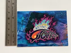 Final Fantasy X 10 Art Museum Trading Card no.482 Guado Glories Logo and Flag - Image 3
