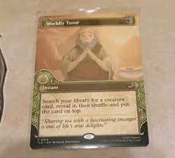 Worldly Tutor (Showcase) Avatar: The Last Airbender: Eternal-Legal MTG MINT - Image 1