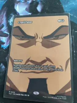 Cruel Tutor (Borderless)- Avatar: The Last Airbender- (Non-Foil)(NM) - Image 1