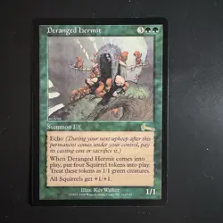 Magic the Gathering MTG Deranged Hermit Urza's Legacy Lightly Played LP - Image 1