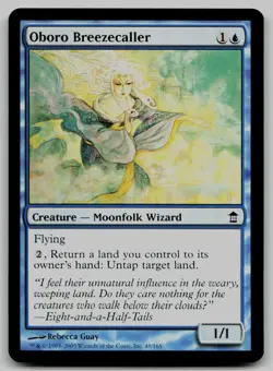 Oboro Breezecaller C Saviors of Kamigawa 48 NM - Image 1
