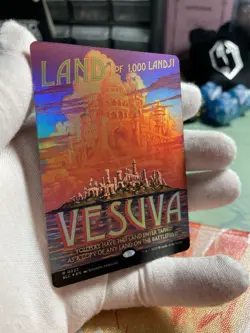 🌟 Vesuva Land of 1000 Lands! FOIL Encyclopedia 📖 Secret Lair MTG 🌟 - Image 1