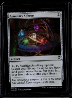Armillary Sphere - 298 - Foil - CMR - NM - MTG Magic the Gathering - Image 1