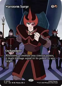 Warstorm Surge Borderles Avatar: The Last Airbender NM MTG - Image 1