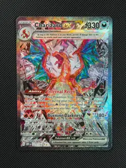 Pokemon Cards Charizard ex 223/197 Obsidian Flames Scarlet & Violet Holo Rare - Image 2