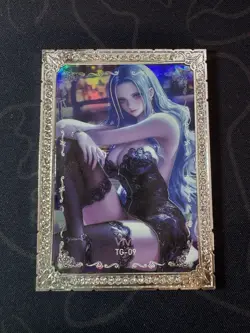 Goddess Vivi Diamond Card Metal Dream Waifu Doujin Case Prize One Piece - Image 1