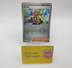 ARVEN 186/197 REVERSE HOLO RARE OBSIDIAN FLAMES POKEMON TCG CARD - Image 1