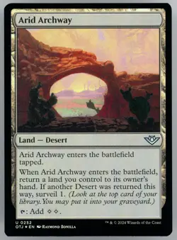 Arid Archway Outlaws of Thunder Junction Foil - Image 1