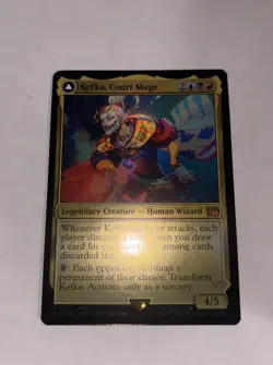 MTG Kefka: Court Mage / Ruler of Ruin (Foil) Final Fantasy Magic The Gathering - Image 1