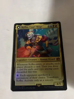 MTG Kefka: Court Mage / Ruler of Ruin (Foil) Final Fantasy Magic The Gathering - Image 2