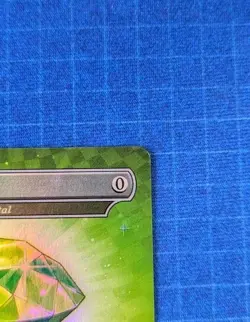 Green Chaos Emerald 7031 Foil (Lotus petal) - MTG, Secret Lair, Sonic - Image 3