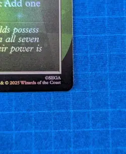 Green Chaos Emerald 7031 Foil (Lotus petal) - MTG, Secret Lair, Sonic - Image 4