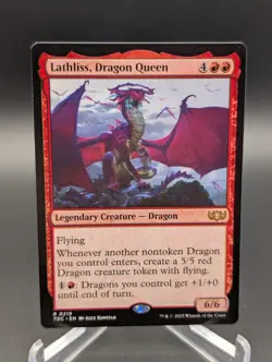 Lathliss, Dragon Queen Commander: Tarkir: Dragonstorm Regular - Image 1