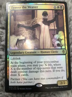 Tymna the Weaver Commander 2016 Foil - NM - FREE SHIPPING! - Image 1