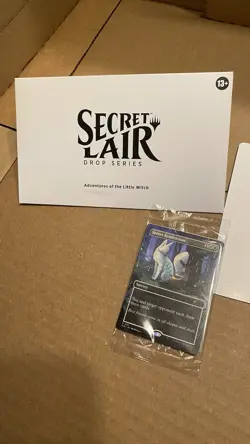 MTG Secret Lair Adventures of the Little Witch NON FOIL - OPEN BUT CARDS SEALED - Image 1